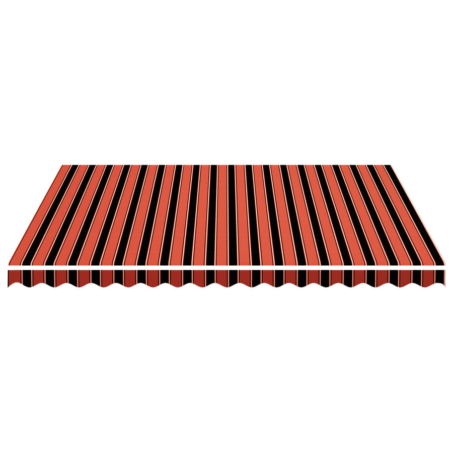 Vervangingsdoek Voor Luifel 4X3,5 M 400 x 350 cm Oranje en bruin