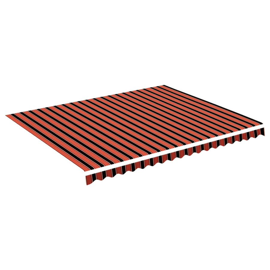 Vervangingsdoek Voor Luifel 4,5X3,5 M 450 x 350 cm Oranje en bruin