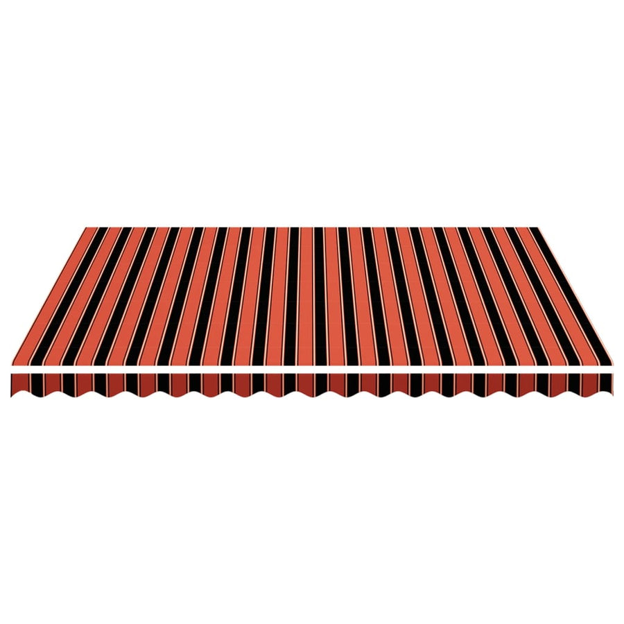 Vervangingsdoek Voor Luifel 4,5X3,5 M 450 x 350 cm Oranje en bruin