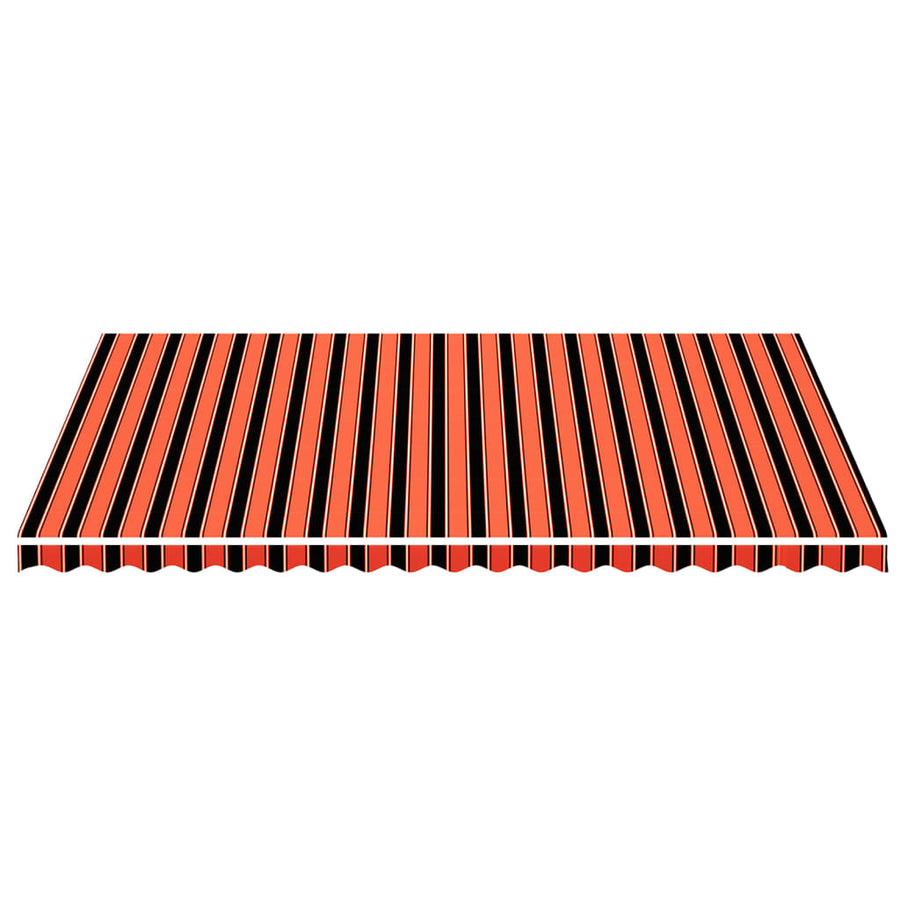Vervangingsdoek Voor Luifel 5X3,5 M 500 x 350 cm Oranje en bruin