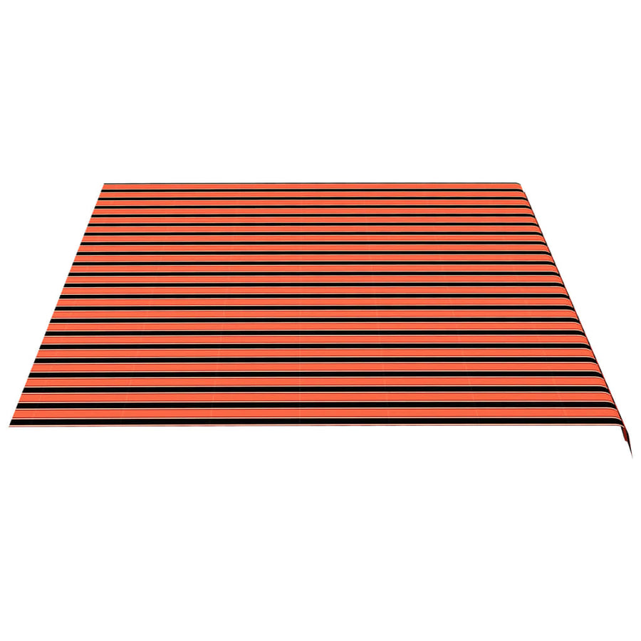 Vervangingsdoek Voor Luifel 5X3,5 M 500 x 350 cm Oranje en bruin