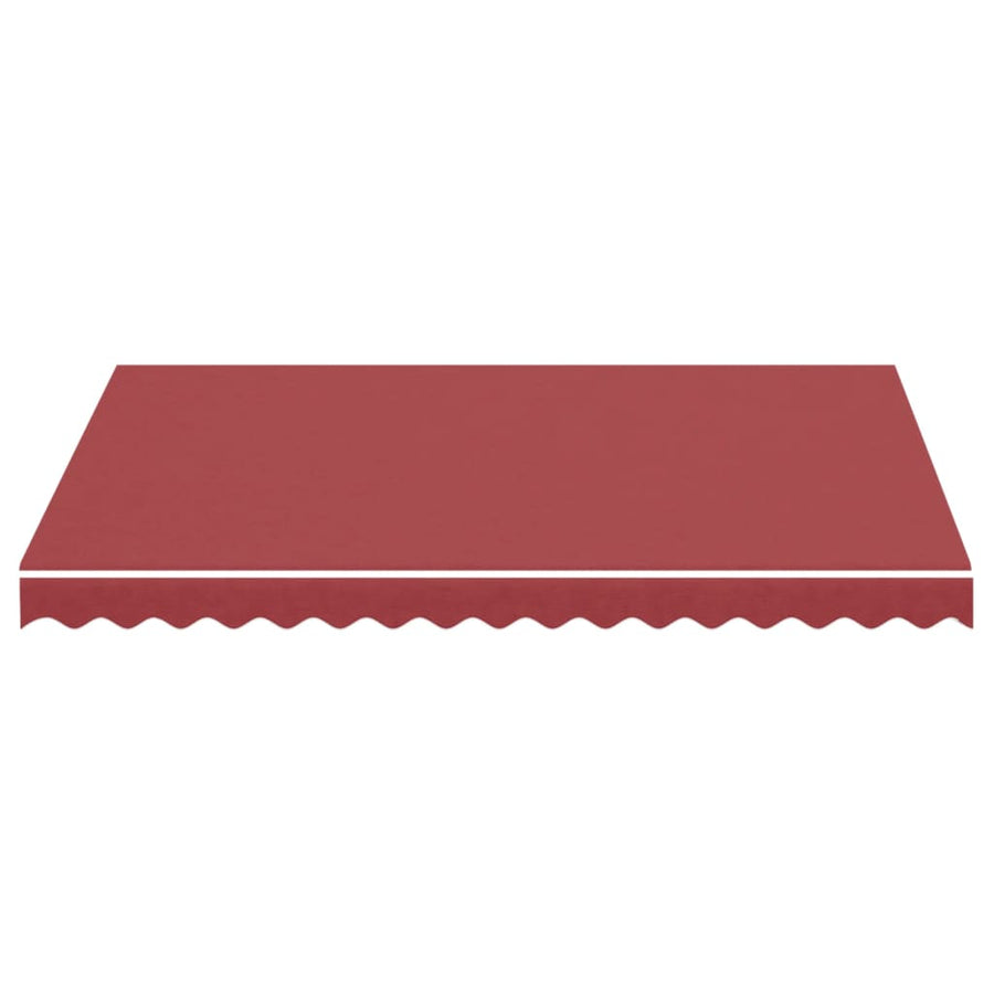 Vervangingsdoek Voor Luifel 3X2,5 M Bordeauxrood 300 x 250 cm burgundy red