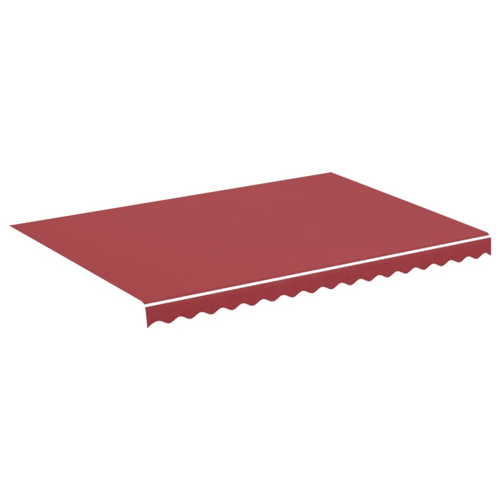 Vervangingsdoek Voor Luifel 3,5X2,5 M Bordeauxrood 350 x 250 cm burgundy red
