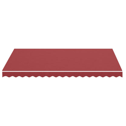 Vervangingsdoek Voor Luifel 3,5X2,5 M Bordeauxrood 350 x 250 cm burgundy red