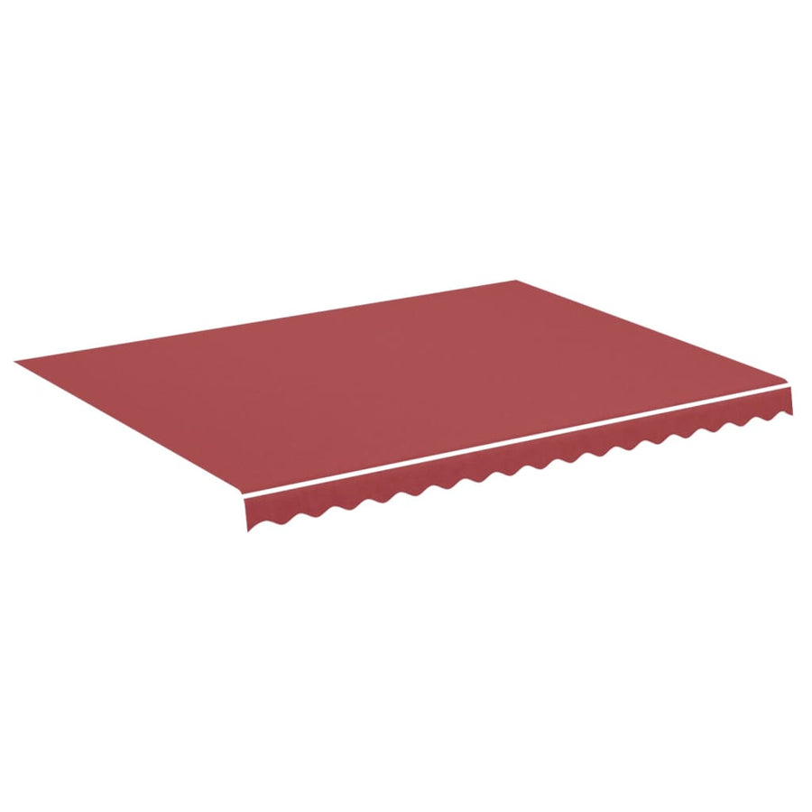 Vervangingsdoek Voor Luifel 4X3 M Bordeauxrood 400 x 300 cm burgundy red