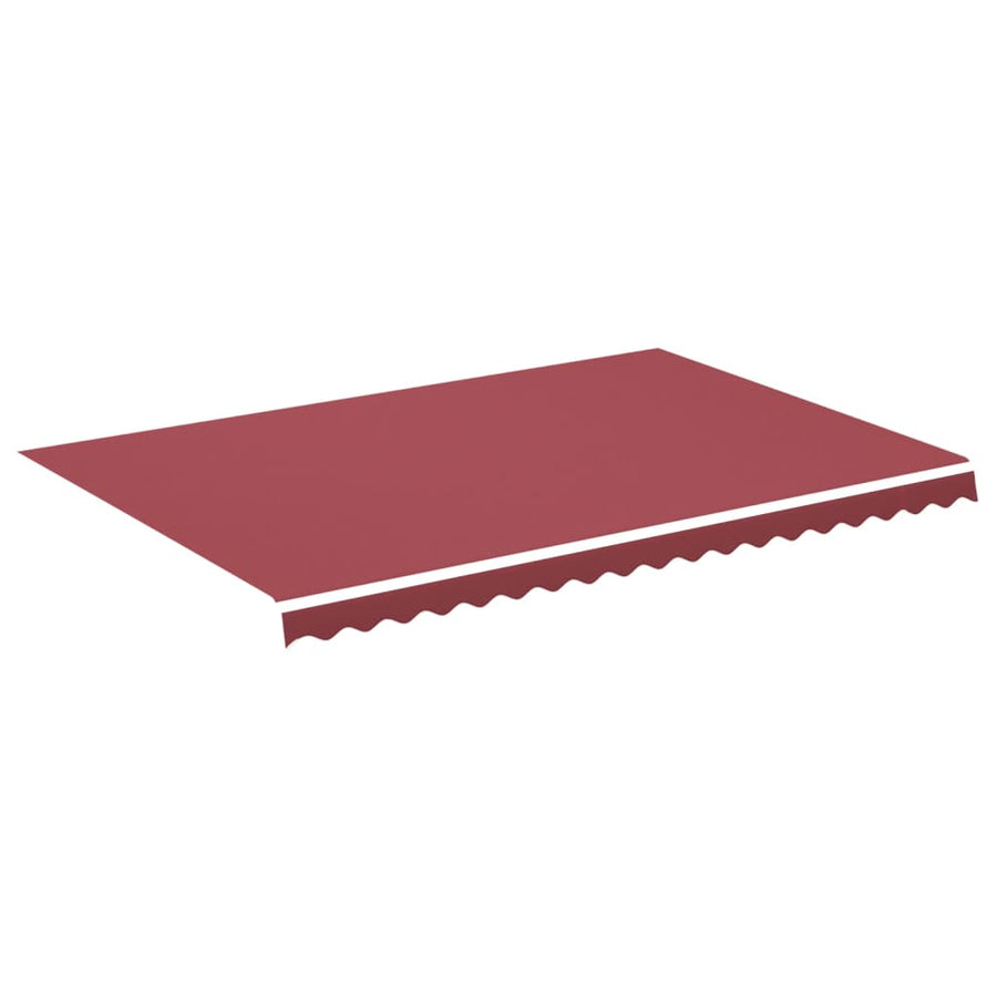 Vervangingsdoek Voor Luifel 4,5X3 M Bordeauxrood Wijnrood 450 x 300 cm