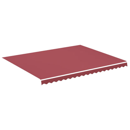 Vervangingsdoek Voor Luifel 4,5X3,5 M Bordeauxrood Wijnrood 450 x 350 cm