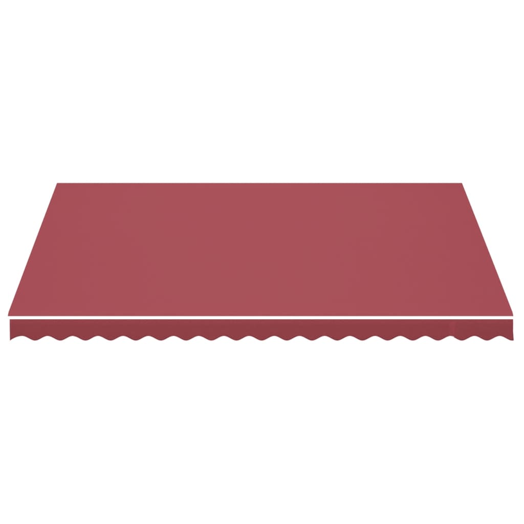 Vervangingsdoek Voor Luifel 4,5X3,5 M Bordeauxrood Wijnrood 450 x 350 cm
