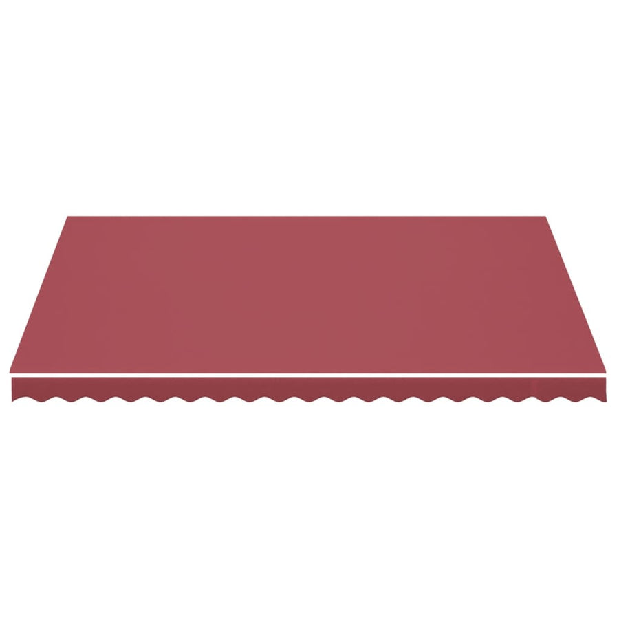 Vervangingsdoek Voor Luifel 4,5X3,5 M Bordeauxrood Wijnrood 450 x 350 cm