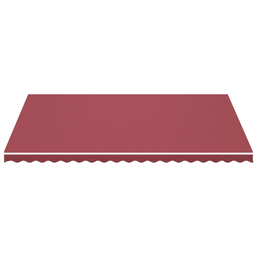 Vervangingsdoek Voor Luifel 5X3,5 M Bordeauxrood Wijnrood 500 x 350 cm