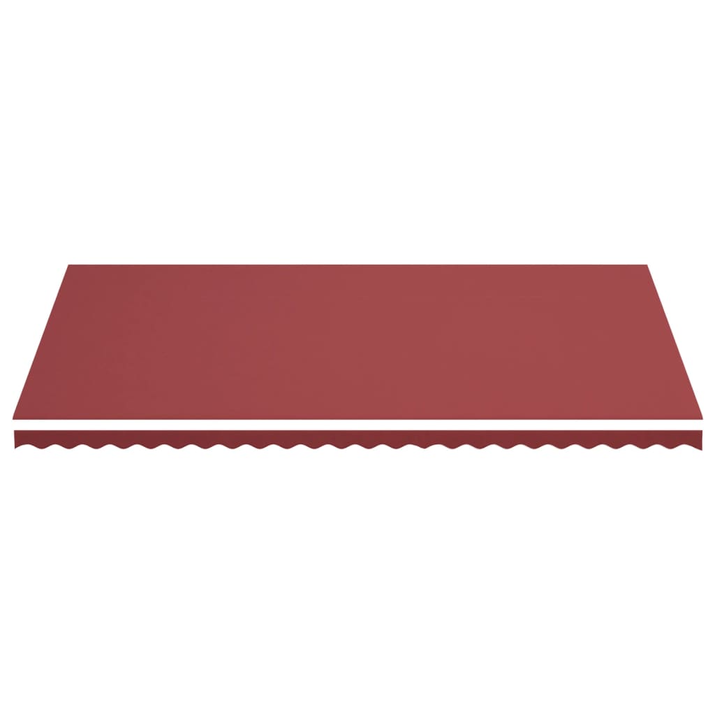 Vervangingsdoek Voor Luifel 6X3,5 M Bordeauxrood Wijnrood 600 x 350 cm