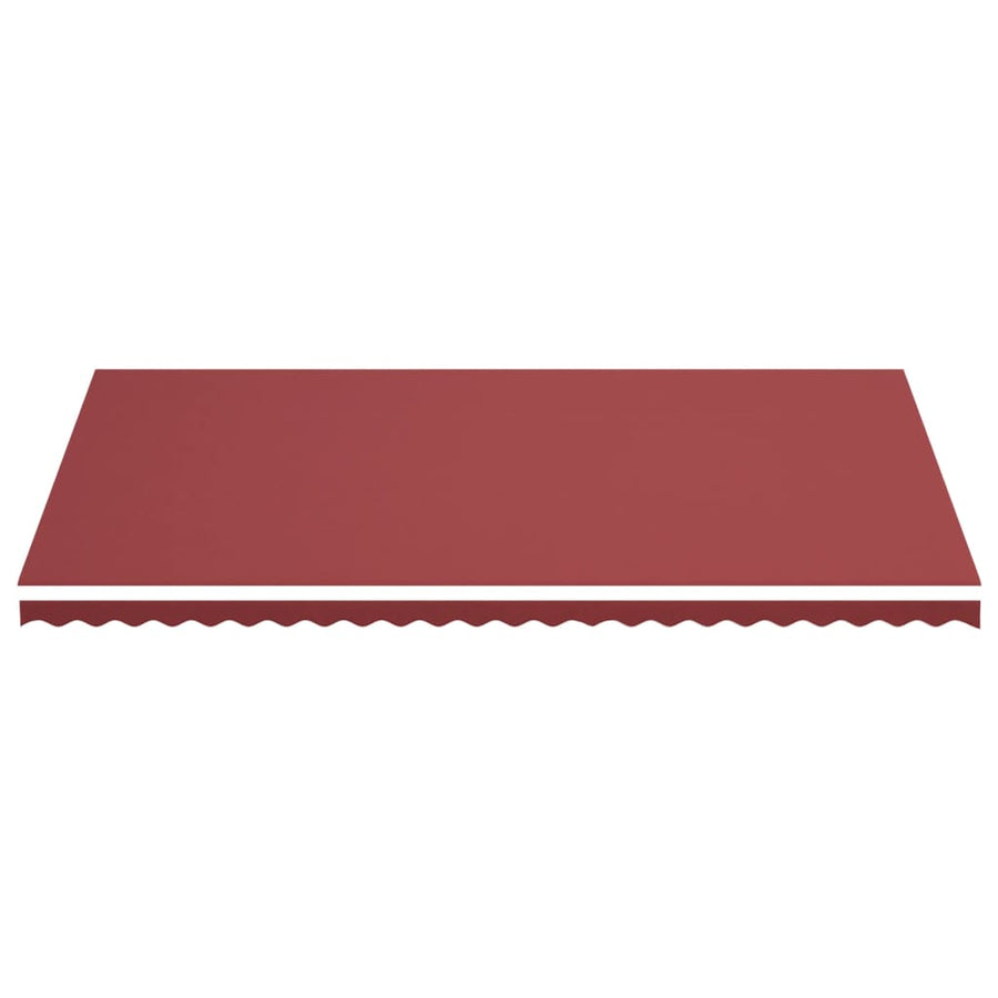 Vervangingsdoek Voor Luifel 6X3,5 M Bordeauxrood Wijnrood 600 x 350 cm