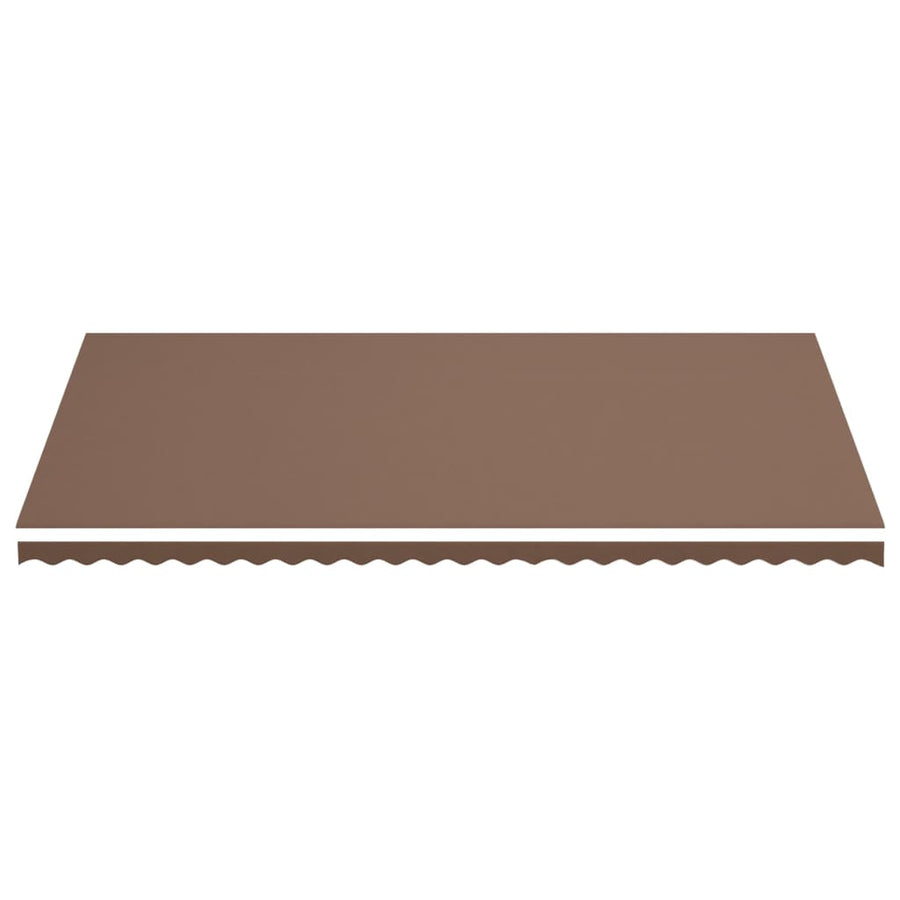 Vervangingsdoek Voor Luifel 6X3,5 M Bruin 600 x 350 cm