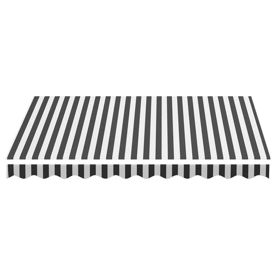Vervangingsdoek Voor Luifel 3X2,5 M Kleurig En 300 x 250 cm Antraciet en wit
