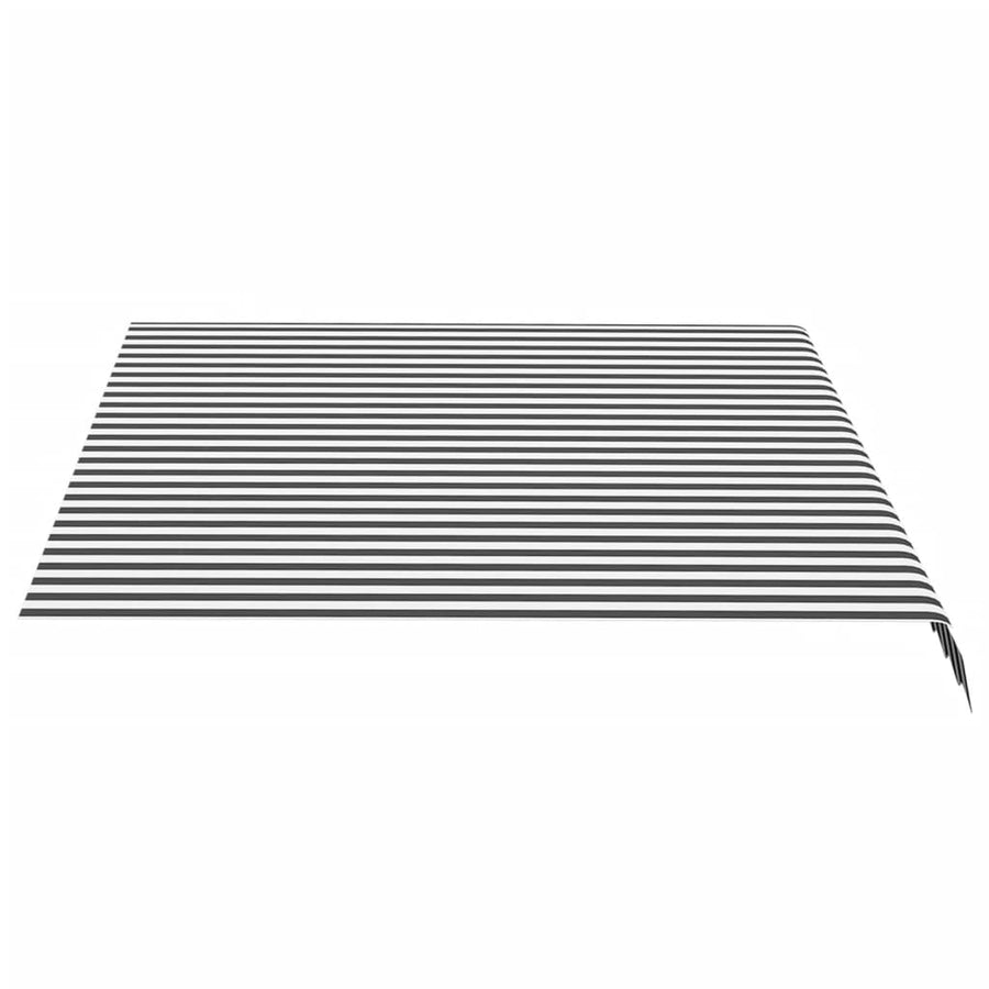 Vervangingsdoek Voor Luifel 3,5X2,5 M Kleurig En 350 x 250 cm Antraciet en wit