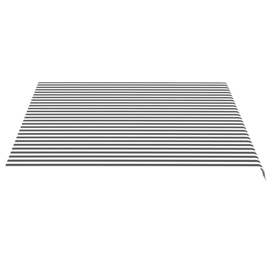 Vervangingsdoek Voor Luifel 4X3,5 M Kleurig En 400 x 350 cm Antraciet en wit