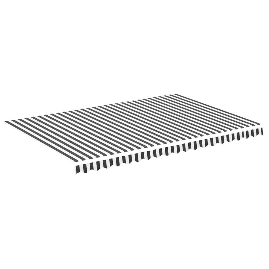 Vervangingsdoek Voor Luifel 4,5X3 M Kleurig En 450 x 300 cm Antraciet en wit