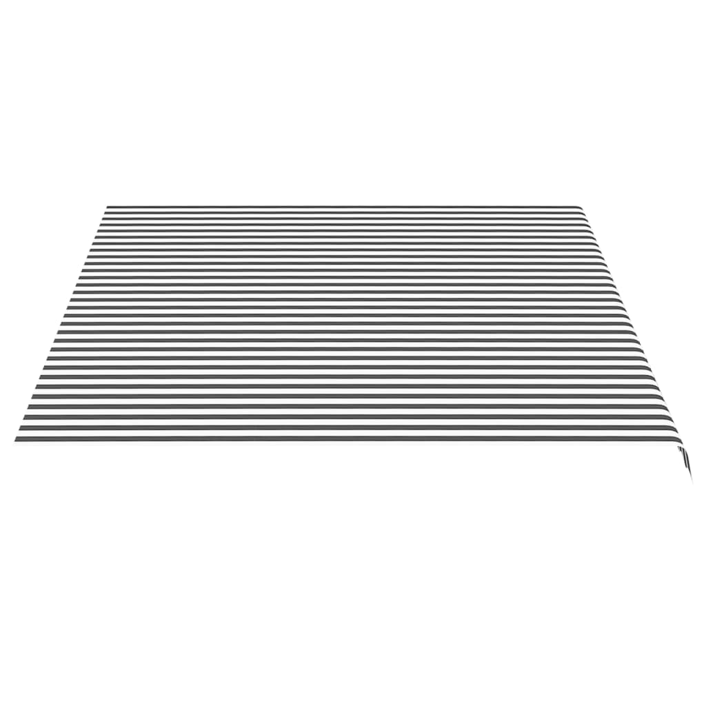 Vervangingsdoek Voor Luifel 4,5X3,5 M Kleurig En 450 x 350 cm Antraciet en wit