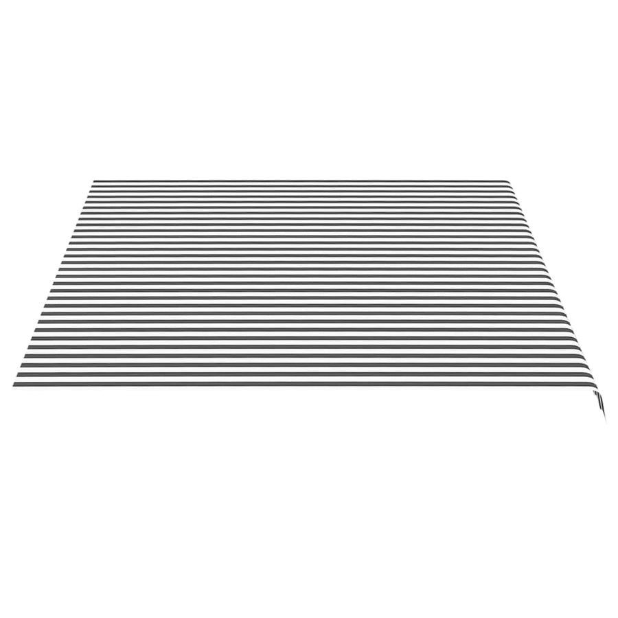 Vervangingsdoek Voor Luifel 4,5X3,5 M Kleurig En 450 x 350 cm Antraciet en wit