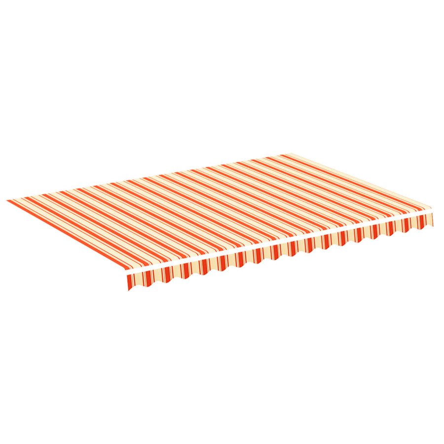 Vervangingsdoek Voor Luifel 3,5X2,5 M Geel En Oranje 350 x 250 cm Multikleur