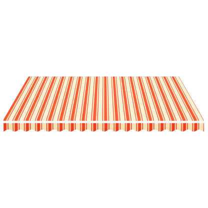 Vervangingsdoek Voor Luifel 4X3,5 M Geel En Oranje 400 x 350 cm Multikleur