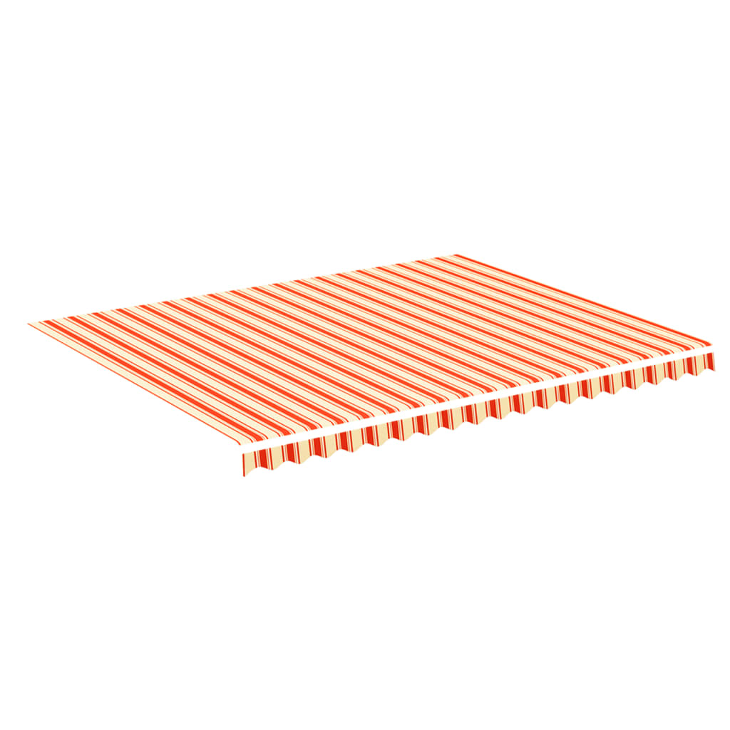 Vervangingsdoek Voor Luifel 4,5X3,5 M Geel En Oranje 450 x 350 cm Multikleur