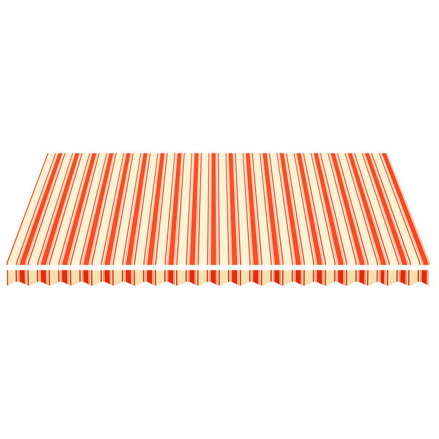 Vervangingsdoek Voor Luifel 4,5X3,5 M Geel En Oranje 450 x 350 cm Multikleur
