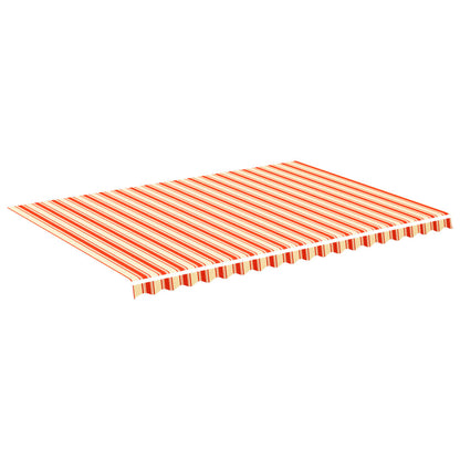 Vervangingsdoek Voor Luifel 5X3,5 M Geel En Oranje 500 x 350 cm Multikleur