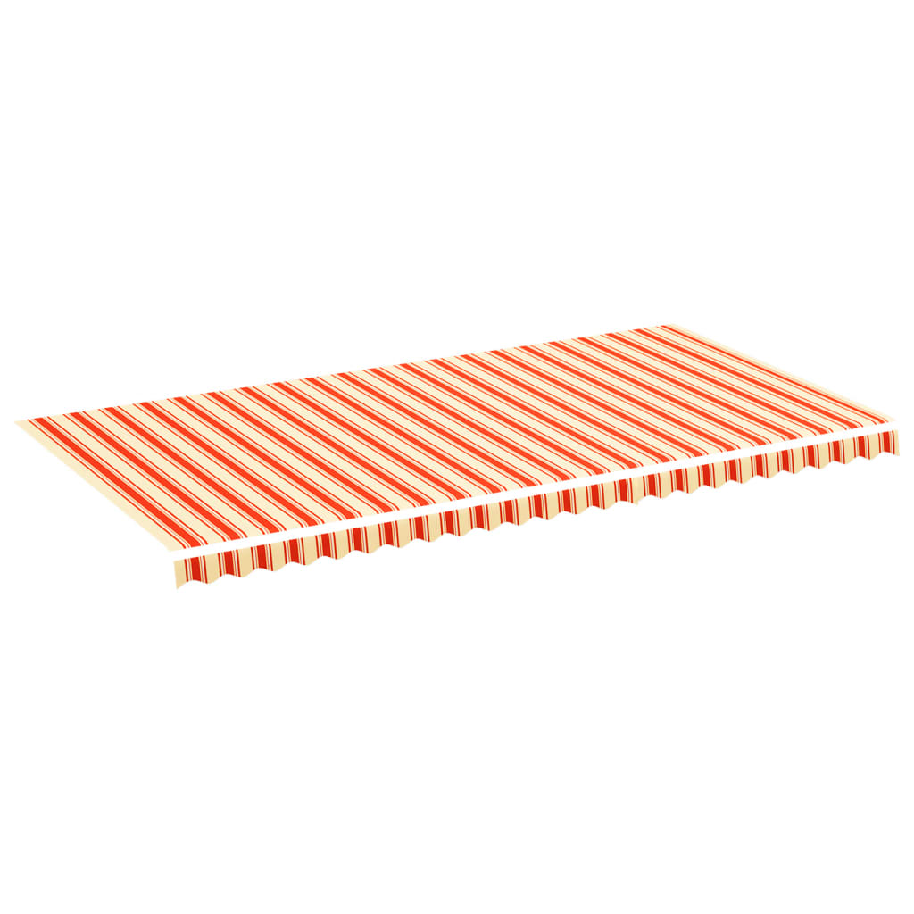Vervangingsdoek Voor Luifel 6X3 M Geel En Oranje 600 x 300 cm Multikleur