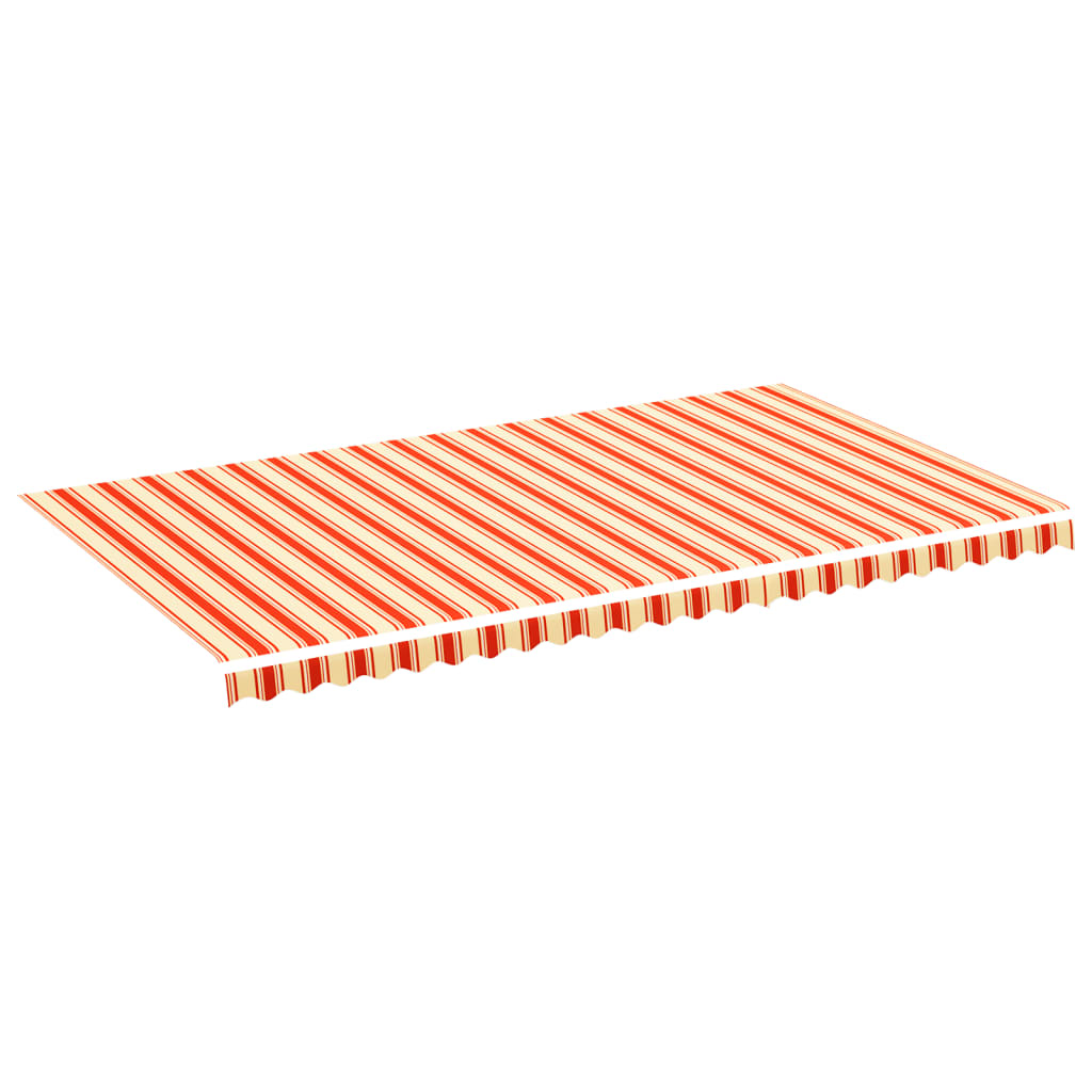 Vervangingsdoek Voor Luifel 6X3,5 M Geel En Oranje 600 x 350 cm Multikleur