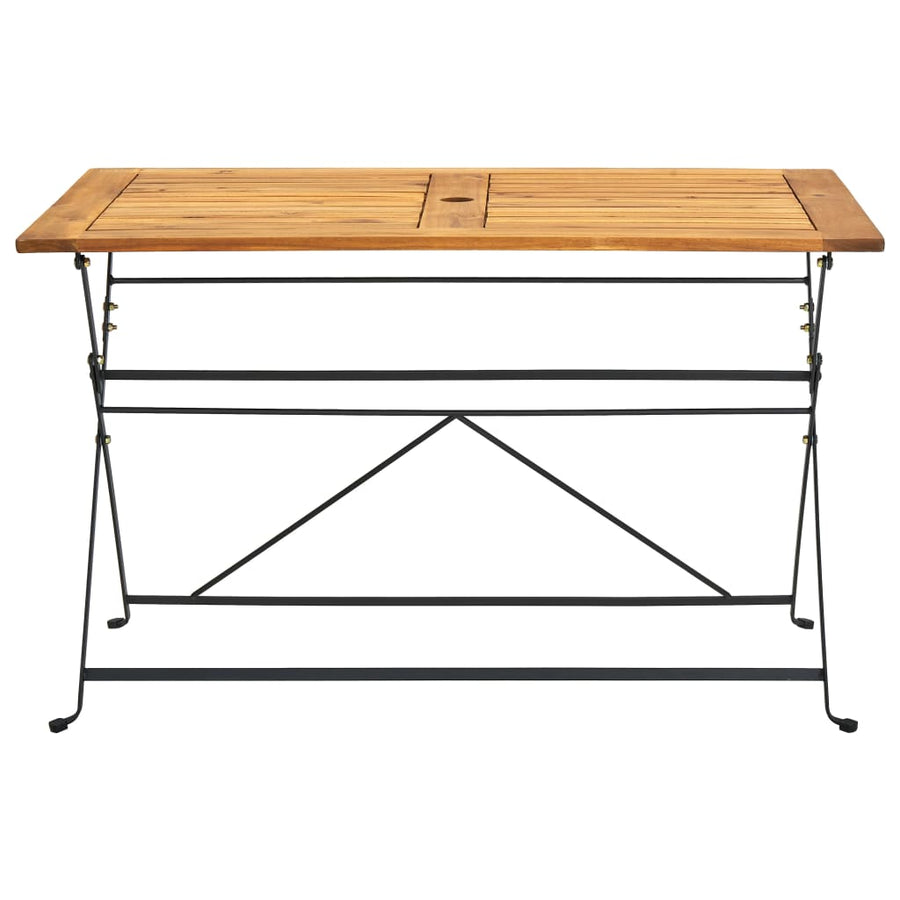 Tuintafel Inklapbaar Massief Acaciahout 120 x 70 x 74 cm