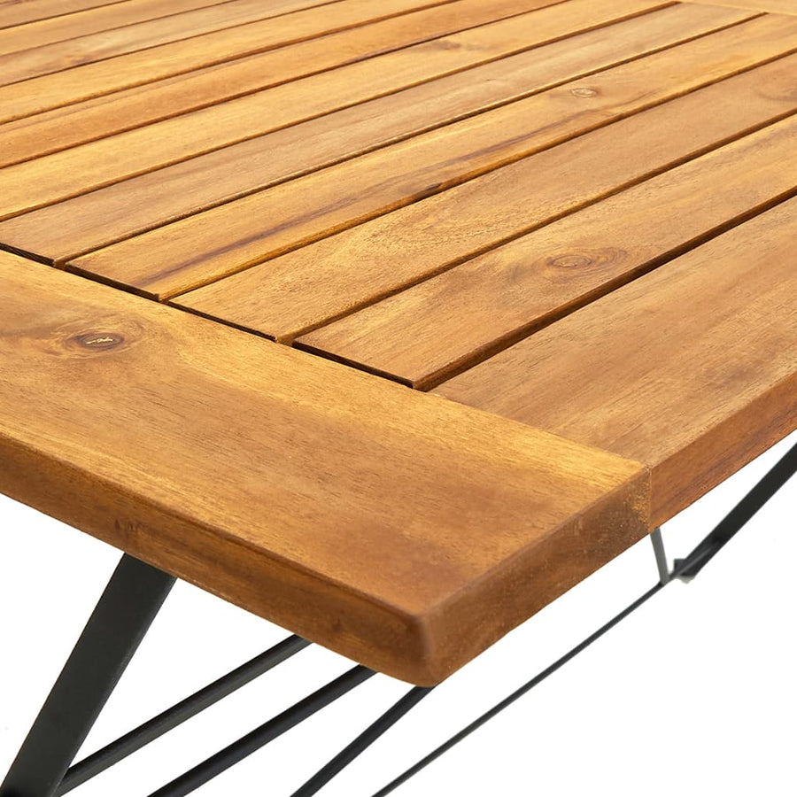 Tuintafel Inklapbaar Massief Acaciahout 120 x 70 x 74 cm