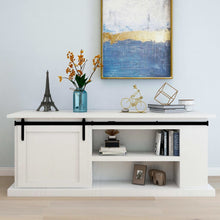 Ophangset Voor Minischuifdeur Koolstofstaal 183 cm Zwart