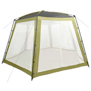 Zwembadtent 500x433x250 cm groen polyester