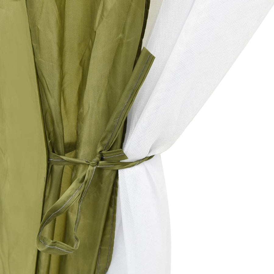 Zwembadtent Stof 500 x 433 x 250 cm Groen