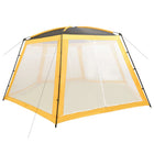 Zwembadtent 660X580X250 Cm Stof Geel