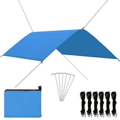 Afdekzeil 3X2 M Blauw