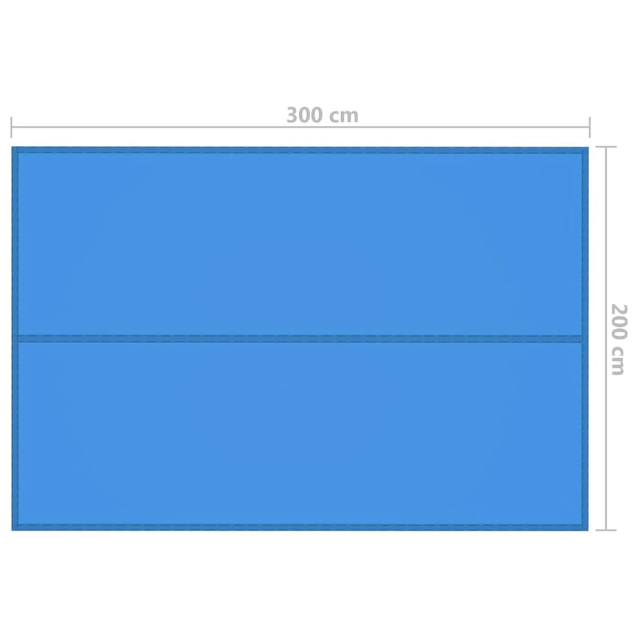 Afdekzeil 3X2 M Blauw