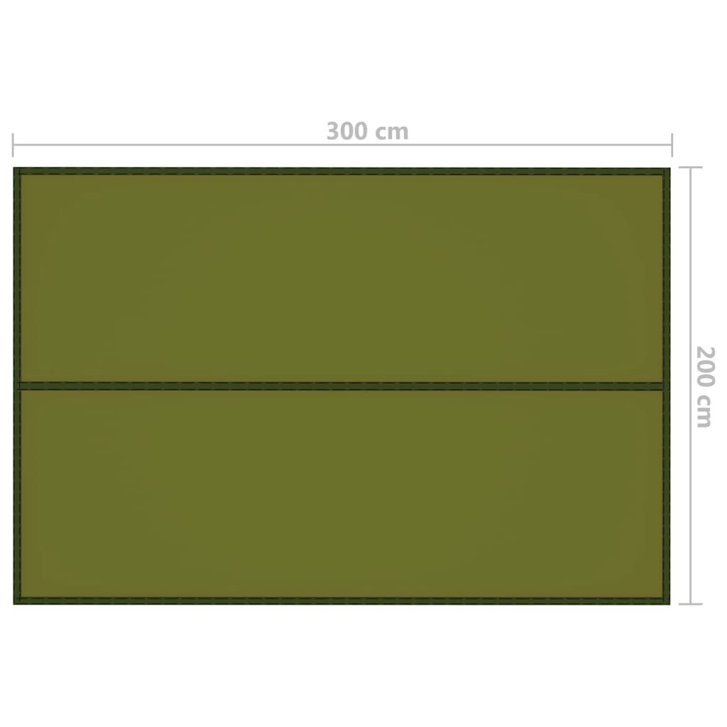 Afdekzeil 3X2 M Groen