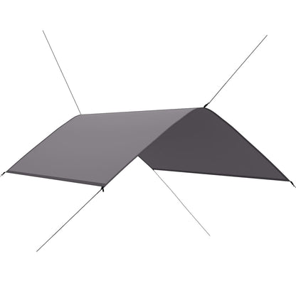 Afdekzeil 3X2 M Grijs