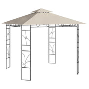 Prieel 3x3x2,7 m crèmekleurig