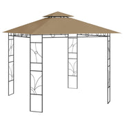 Prieel 3x3x2,7 m taupe 160 g/m²
