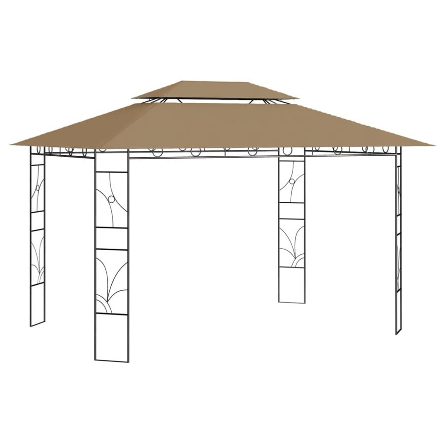 Prieel 160 g/m² 4x3x2,7 m taupe