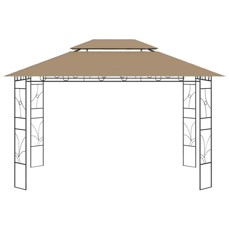 Prieel 160 g/m² 4x3x2,7 m taupe
