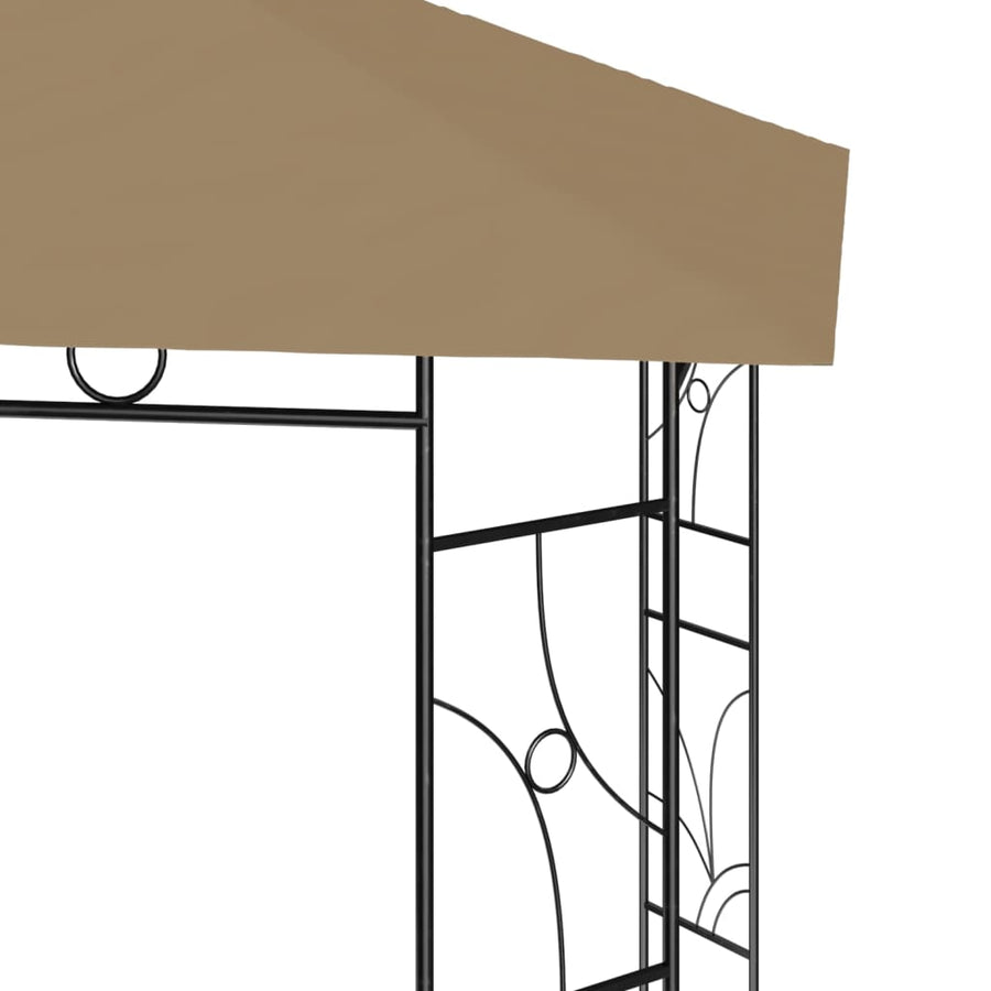 Prieel 160 g/m² 4x3x2,7 m taupe