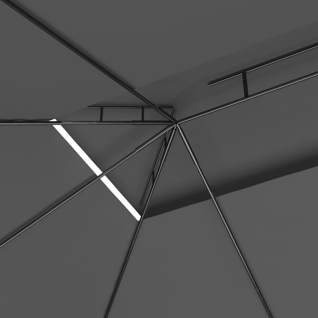 Prieel 160 G/M² 4X3X2,7 M Kleurig Antraciet