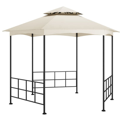 Prieel Met Zijwanden 3,1X2,7 M Kleurig Crème