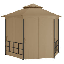 Prieel Met Zijwanden 3,1X2,7 M Taupe