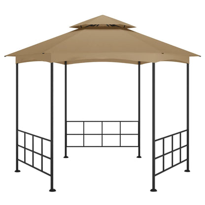Prieel Met Zijwanden 3,1X2,7 M Taupe