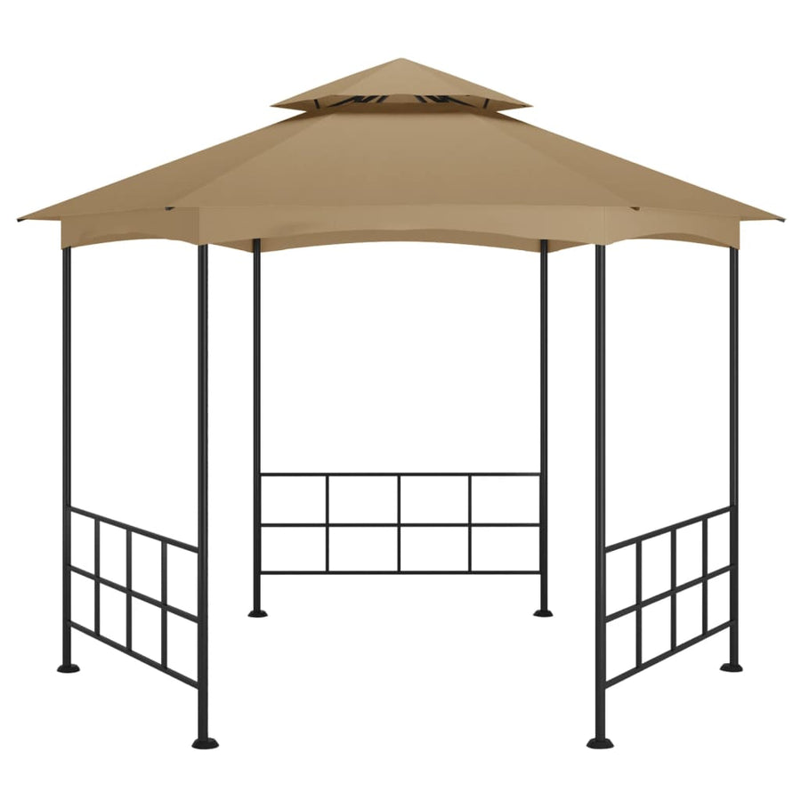 Prieel Met Zijwanden 3,1X2,7 M Taupe
